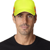 Trucker Reflector High-Visibility Constructed Cap
